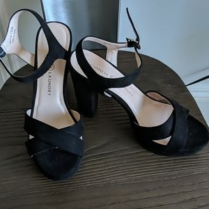 Black open Heels